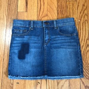 Joe’s denim mini skirt